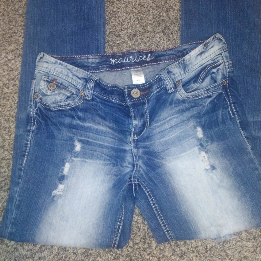 Distressed Maurice Jeans